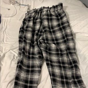Plaid pants